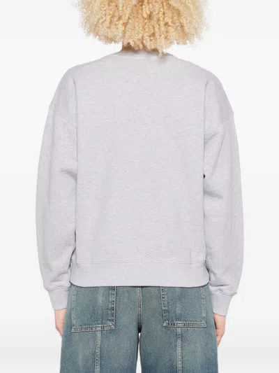 Maison Kitsuné Woman Sweatshirt Light Grey Size Xs Cotton In Gray