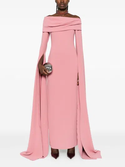 Solace London Dresses Light And Natural In Pink