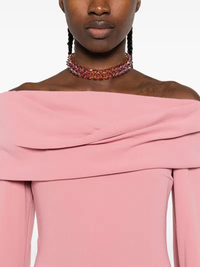 Solace London Dresses Light And Natural In Pink