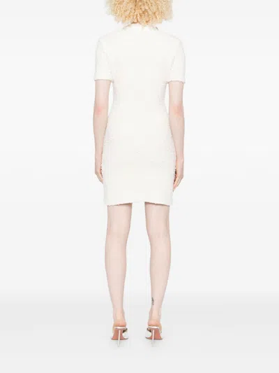 Self-portrait Self Portrait Crystal Embellished Dress In White