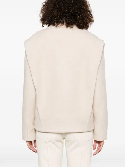 Isabel Marant Dyogo Wool Jacket In Neutral