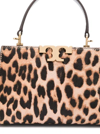 Tory Burch Mini Leather Handbag With Animal Pattern