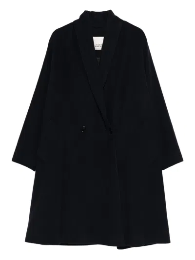 Isabel Marant Women Elise Wool Double-breasted Coat In Black