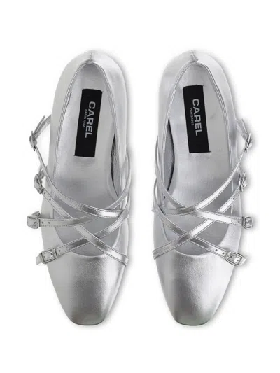 Carel Paris Eloise Ballerinas - Carel - Leather - Silver