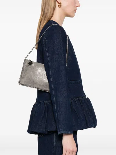 Stella Mccartney Falabella Metallic Shoulder Bag In Multi