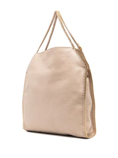 Stella Mccartney Soft Sand Beige Handbag With Concealed Magnetic Fastening