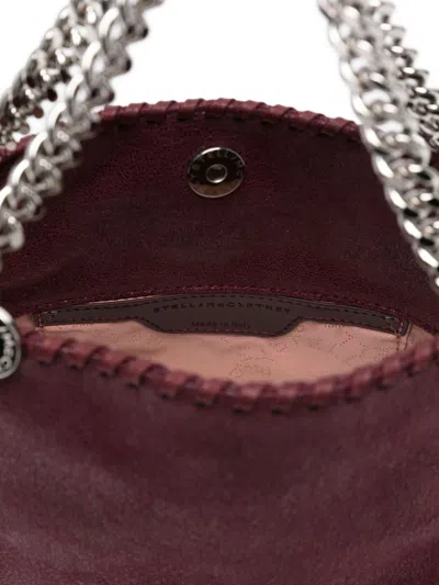 Stella Mccartney Falabella Mini Plum Bag Women In Red