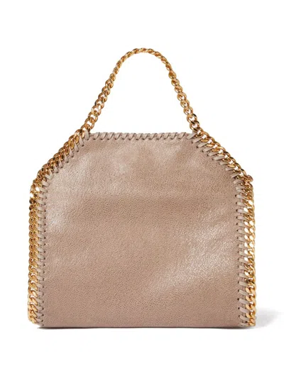 Stella Mccartney Hexagonal-shaped Textured Bag With Chain Strap