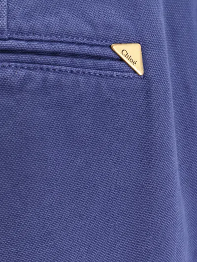 Chloé Flared Bottom Denim Trousers