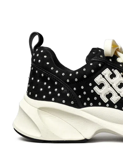 Tory Burch Good Luck Chunky Sneakers For Women In Black