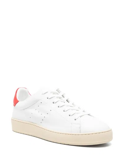 Hogan Pre H672 Leather Sneakers In White