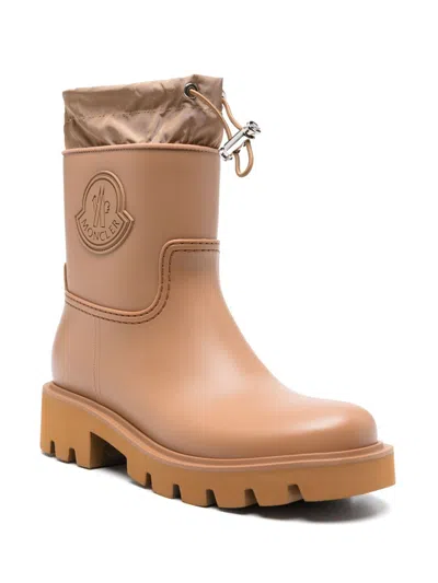 Moncler Ankle-length Waterproof Boots With Drawstring Closure