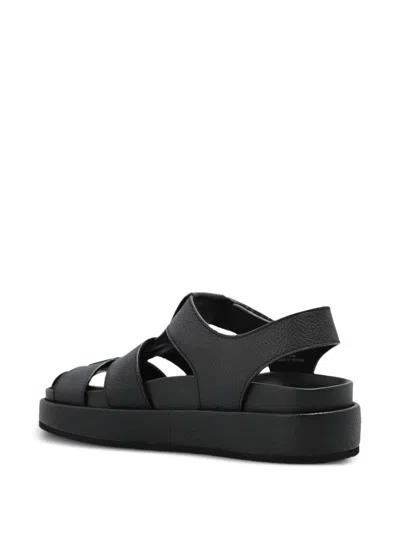 Tory Burch Strappy Sandals Platform Sole In Black