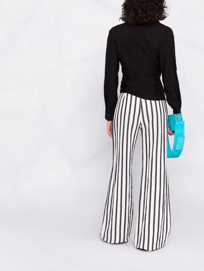 Jacquemus Black La Chemise Bahia Long-sleeve Shirt In Black