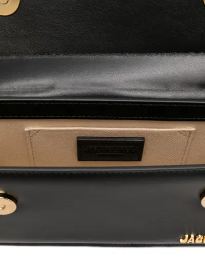 Jacquemus Shoulder Bags With Detachable Strap And Top Handle In Black