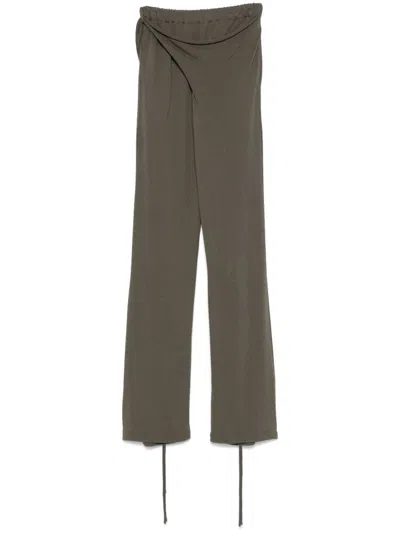 Ottolinger Deconstructed-design Trousers In Brown