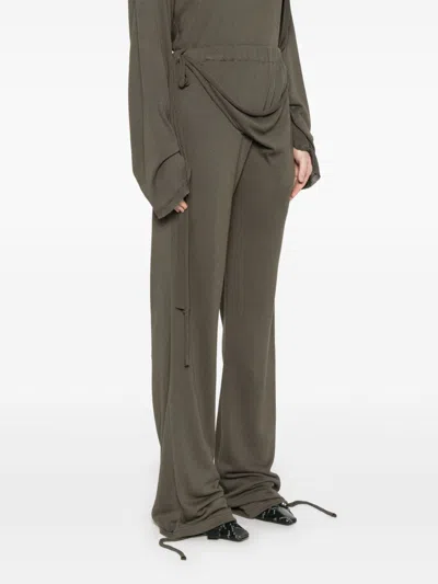 Ottolinger Deconstructed-design Trousers In Brown