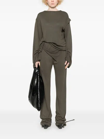Ottolinger Deconstructed-design Trousers In Brown