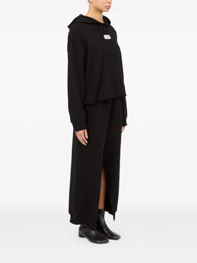 Mm6 Maison Margiela Mm6 By Maison Margiela Relaxed-fit Cotton Hoodie With Adjustable Drawstring