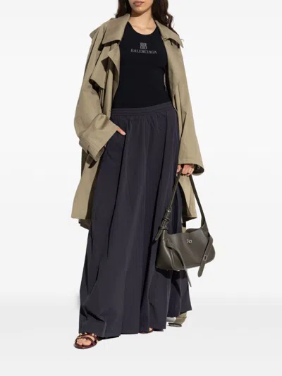 Balenciaga Black Nano Bb Tank Top