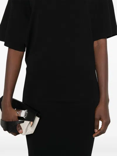 Herskind Elegant Synthetic Blend Dress In Black