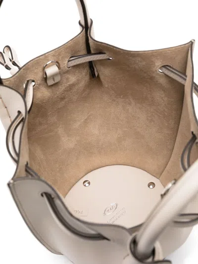 Tod's Mini Leather Bucket Bag