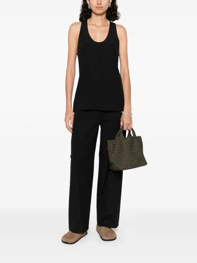 Totême Toteme Women Trousers With Stitching Detail In Black