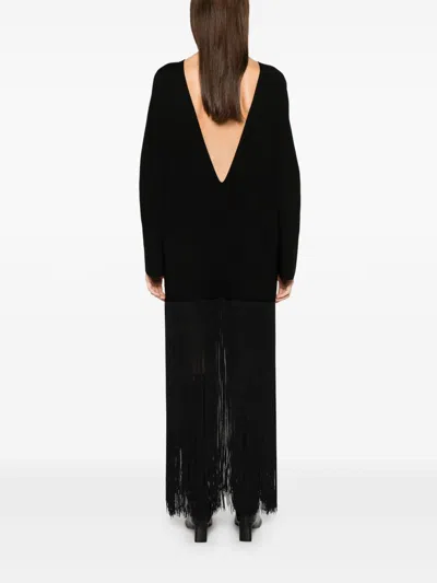 Khaite Paley Fringed Dress
