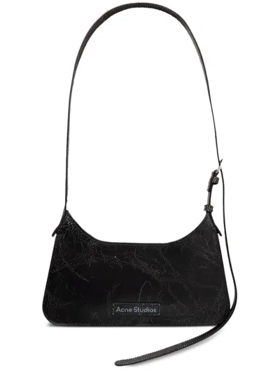 Acne Studios Platt Micro Shoulder Bag In Black
