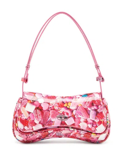 Diesel Play Shoulder Bag In Pattern