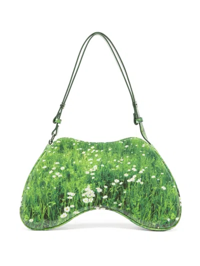 Diesel Women's Play Shoulder Bag In Green