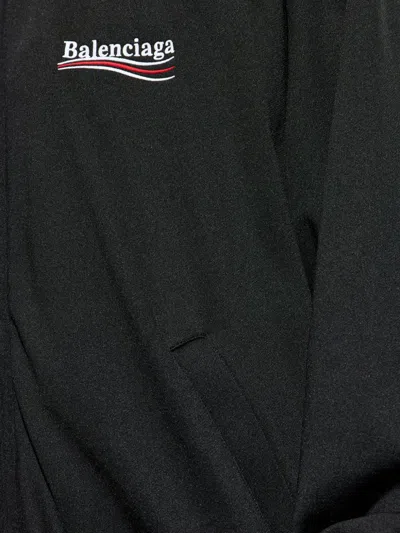 Balenciaga Men Political Campaign Blouson Jacket In Black