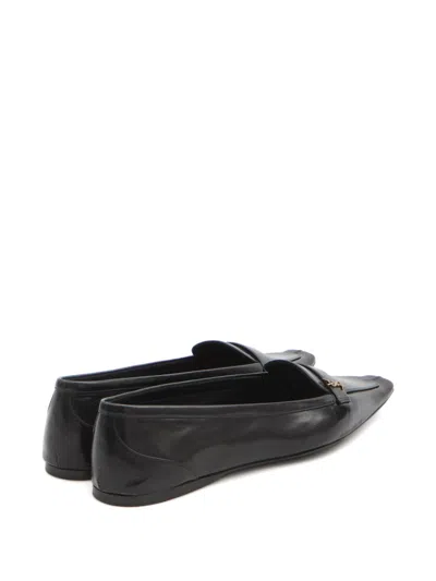Saint Laurent Carolyn Vamp Slippers