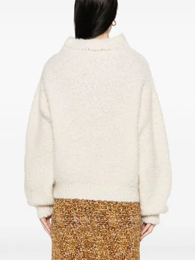 Isabel Marant Romane Sweater In Neutral