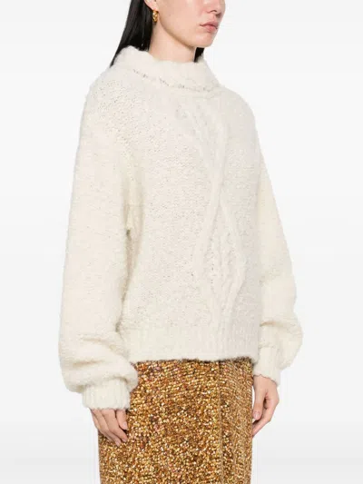 Isabel Marant Romane Sweater In Neutral