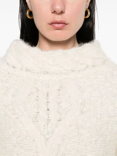 Isabel Marant Romane Sweater In Neutral