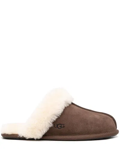 Ugg Scuffette Ii Chocolate Brown Mule Slippers Women In Brown