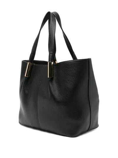 Elisabetta Franchi Shopping Bag In Black