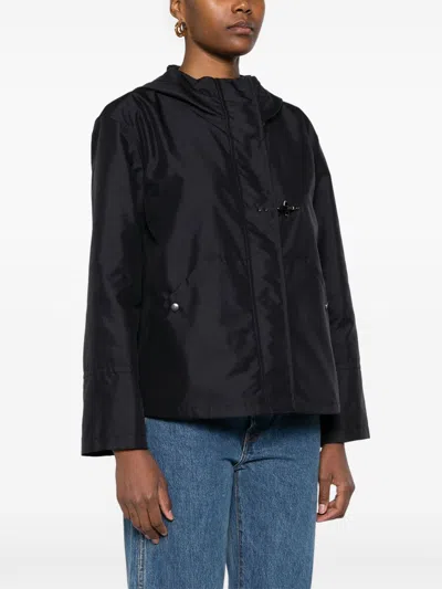 Fay Short Parka In Black