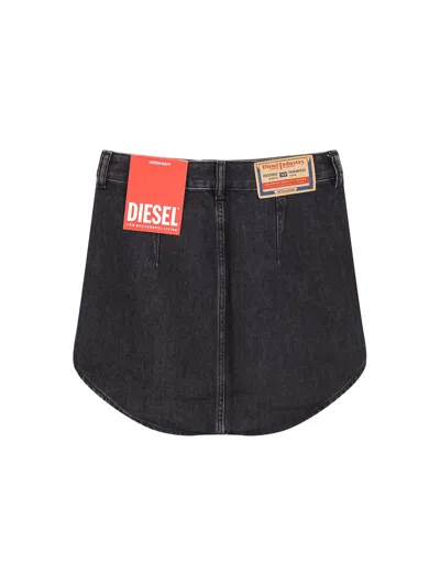 Diesel De-ard Black Skirt
