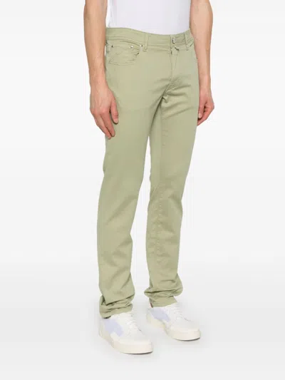 Jacob Cohen Men Slim Fit Denim Jeans In Green