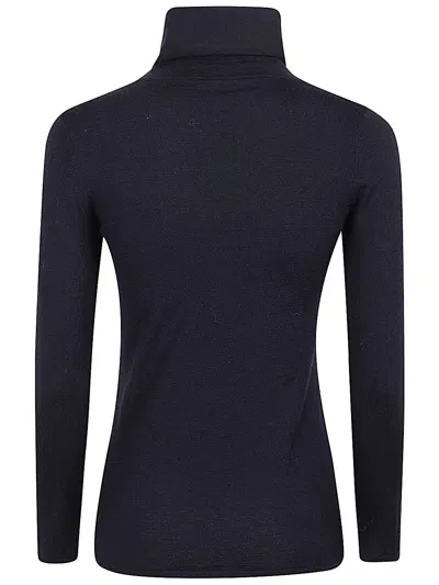 Base Sweaters Blacks And Greys In Black