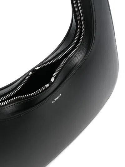 Coperni Large Curved Handle Hobo Leather Shoulder Bag