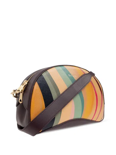 Paul Smith Swirl Leather Crossbody Bag