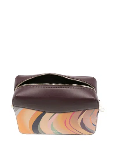 Paul Smith Dusky Swirl-pattern Leather Cross Body Bag
