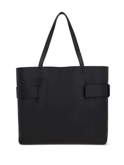 Alexander Mcqueen Mcqueen Black T-bar Sling Bag In Black