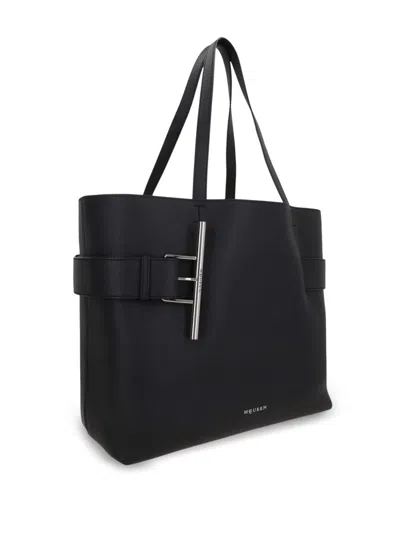 Alexander Mcqueen Mcqueen Black T-bar Sling Bag In Black