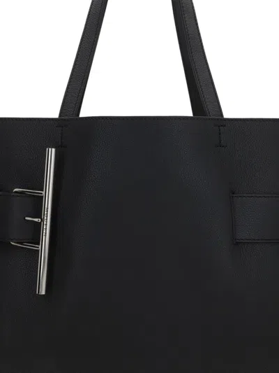 Alexander Mcqueen Mcqueen Black T-bar Sling Bag In Black