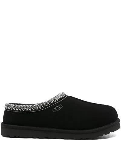 Ugg 10mm Tasman Shearling Loafers In Black