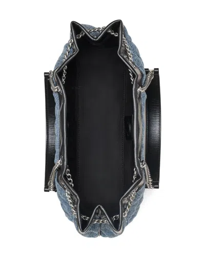 Marc Jacobs Medium Denim Bag The Quilted Chain Sack